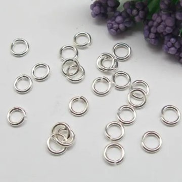 Srebro Ag - kółka otwarte 4,5mm 