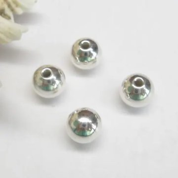 Srebro Ag - kulka gładka 8mm  