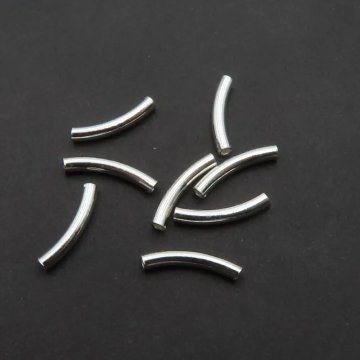 Srebro Ag  - rurka dystansowa łuk 10 mm