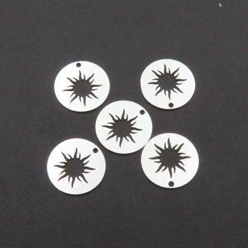 Srebro Ag - zawieszka słońce 11 mm