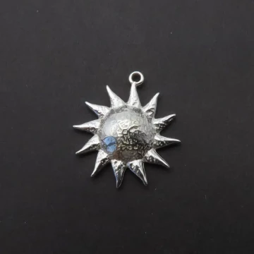 Srebro Ag - zawieszka słońce 18,5 mm