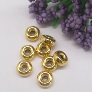 Srebro Ag Złocone - oponka 5,5x2mm  
