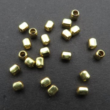 Srebro złocone Ag - przekładka 2x2,5mm  